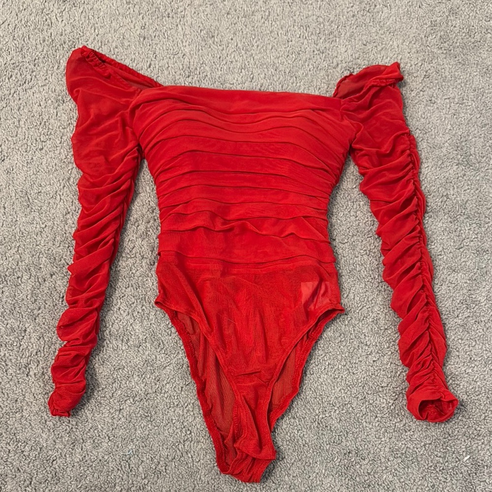 Princess Polly off the shoulder bodysuit
